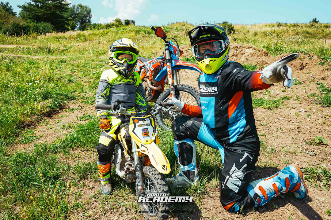 Detský motokrosový tréning v Hradisku