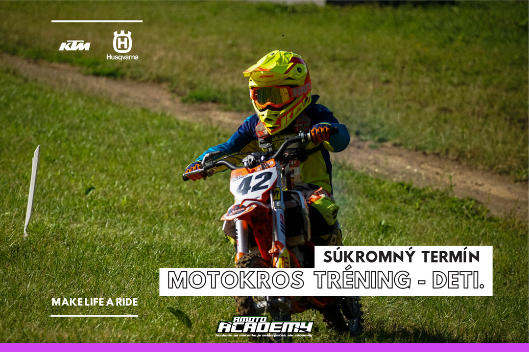 Súkromný Motokros tréning - deti