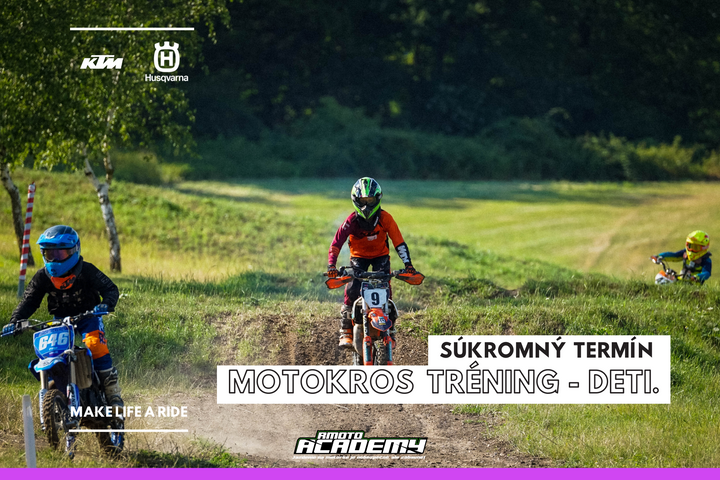 Súkromný Motokros tréning - deti